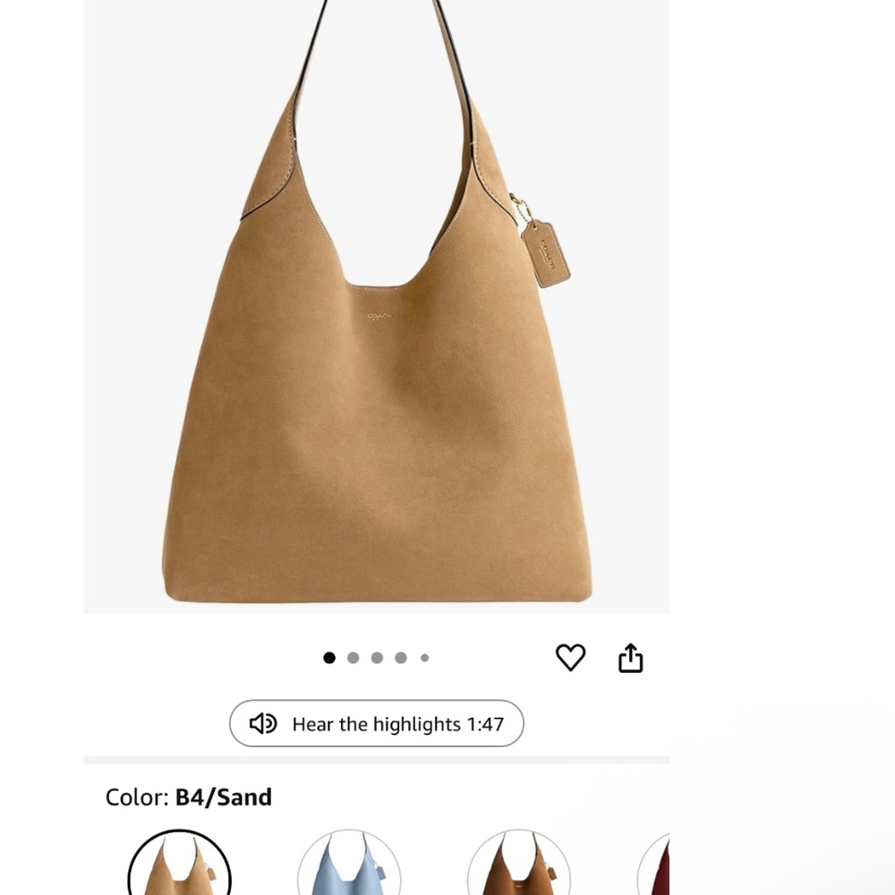 New Coach Brooklyn Shoulder Bag 39
